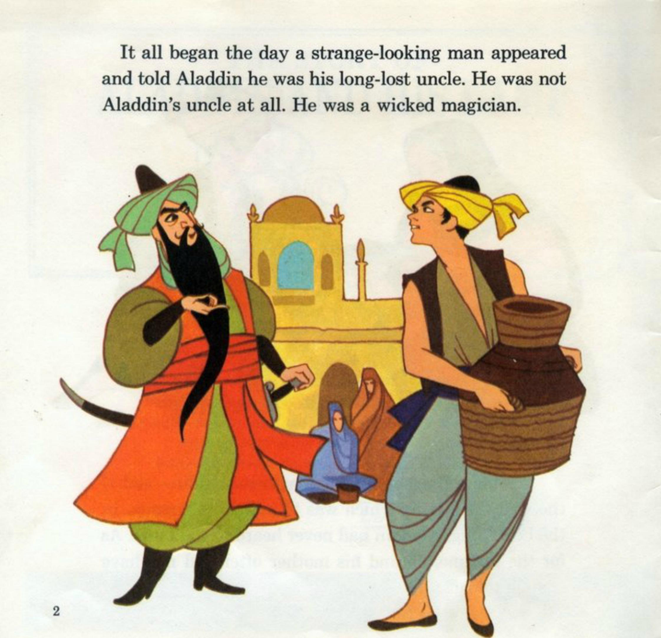 Aladdin and His Lamp (04),绘本,绘本故事,绘本阅读,故事书,童书,图画书,课外阅读